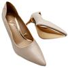 UNA HEALY WOMENS POINT TOE COURT SHOE - NUDE